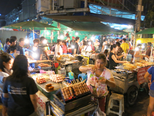 泰国曼谷的城市生活图片下载