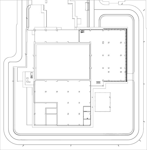 工业项目的三维插图图片下载