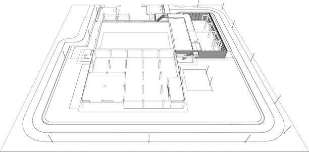 工业项目的三维插图图片下载