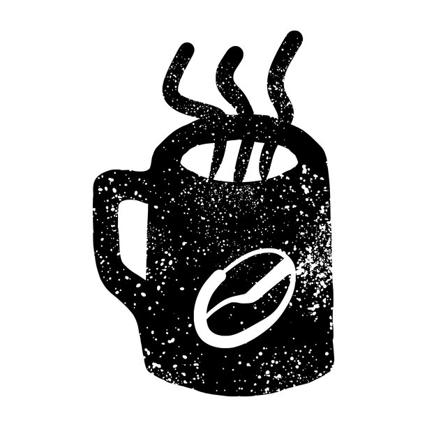 手绘垃圾杯的轮廓图片下载