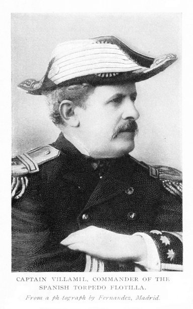 费尔南多·维拉米尔Fernández-Cueto肖像，西班牙海军指挥官和发明家，美西战争，19世纪世界史图片下载