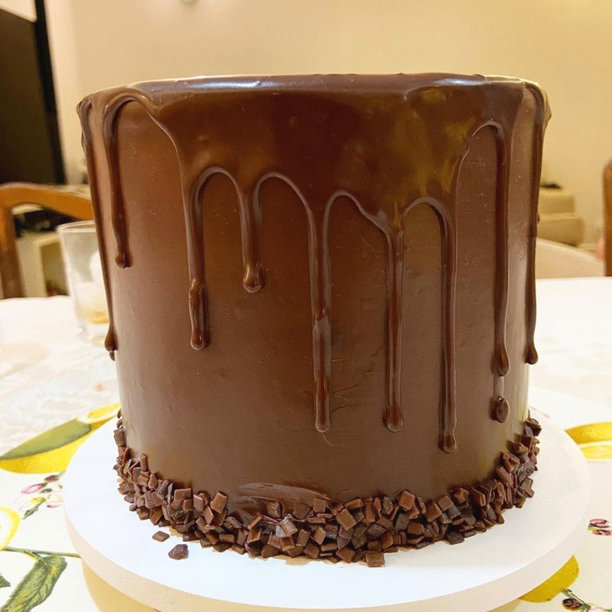 巧克力滴饼图片下载