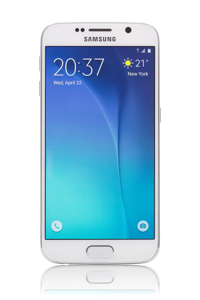 带有剪切路径的三星Galaxy S6图片下载