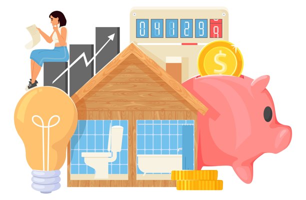 公共支付价格上涨，公用事业成本增加图片下载