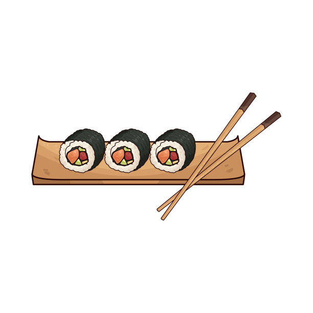 筷子寿司盘图片下载