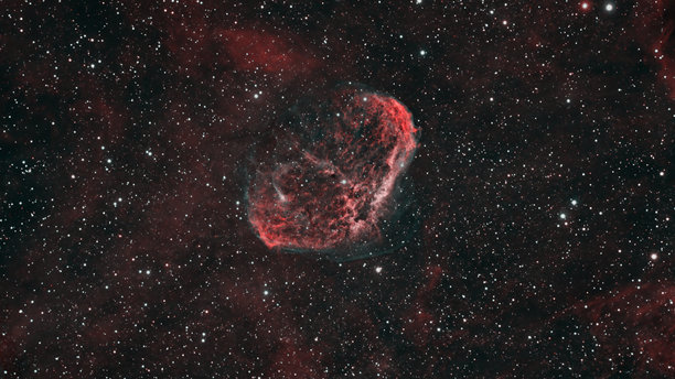 新月星云图片下载