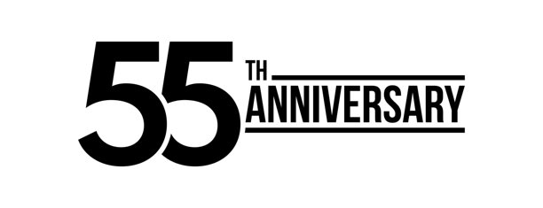 55周年庆典标签，55周年庆典祝贺卡矢量模板，生日快乐的标志，活动邀请卡图片下载