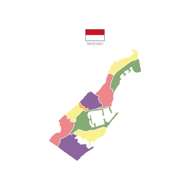 摩纳哥的颜色图片下载