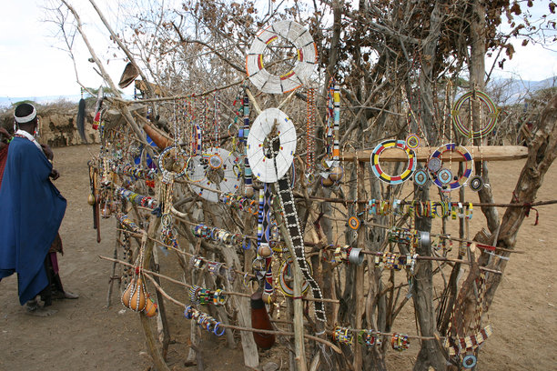 采购产品马赛，马赛时尚，珠宝和种子珠，坦桑尼亚，非洲图片下载