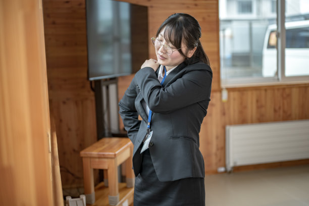 疲惫的女商人图片下载