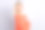 简介照片漂亮的年轻女孩交叉手臂橙色开衫孤立的灰色背景图片下载