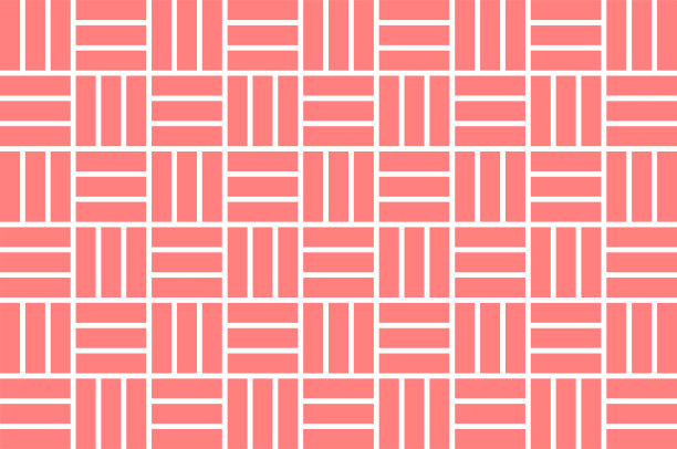 插图墙砖块图案背景图片下载