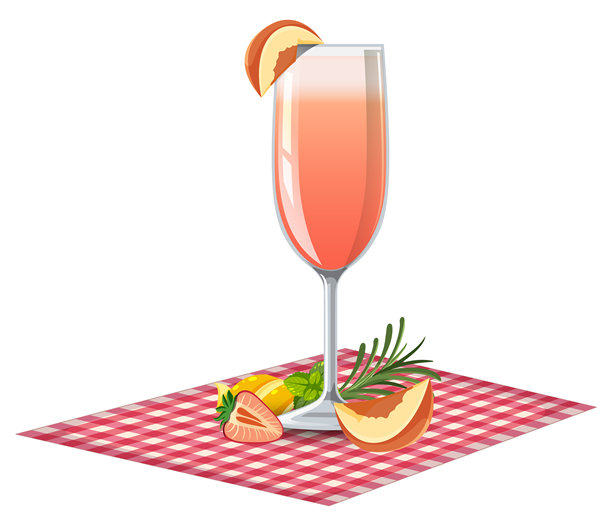 这是一款充满活力的饮料，含有新鲜的柑橘类水果图片下载