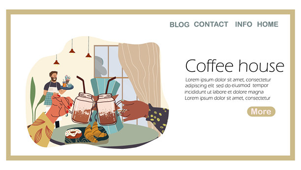 登陆页咖啡屋，茶杯，马克杯。手拿着茶杯。咖啡杯干杯。女生朋友，情侣喝热饮，手绘早餐聚会，在咖啡馆，餐厅见面。图片下载