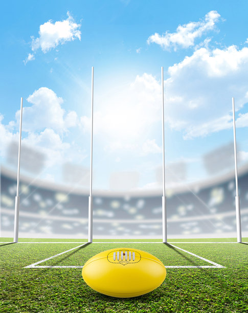 澳大利亚统治体育场和门柱图片下载