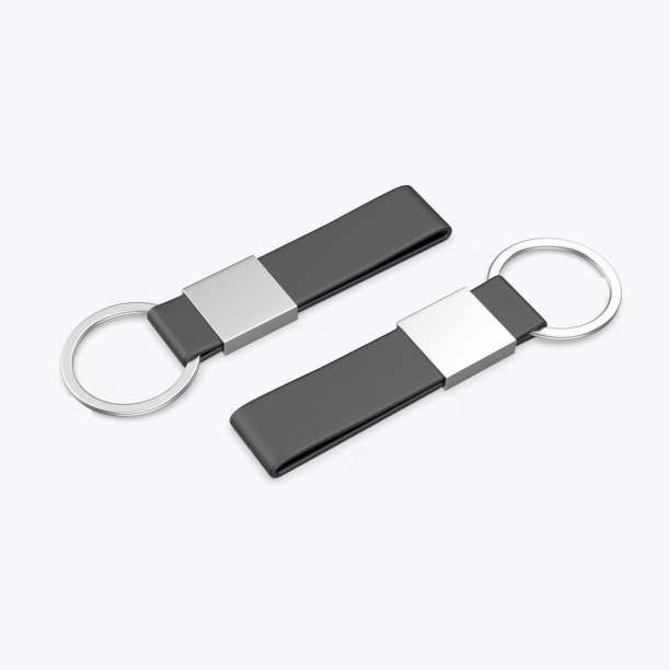 空白促销带钥匙持有人模板。图片下载