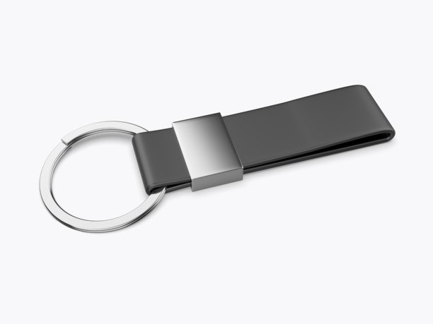 空白促销带钥匙持有人模板。图片下载