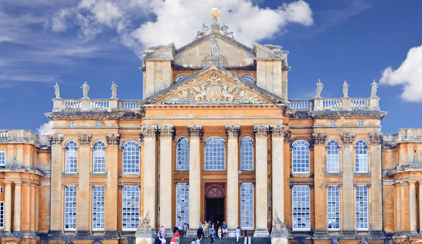 布伦海姆宫，伍德斯托克，牛津郡，英格兰，英国。图片下载