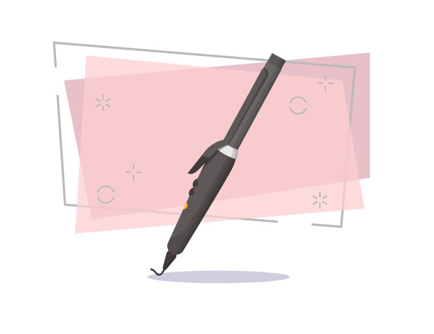 卷发器插图图片下载