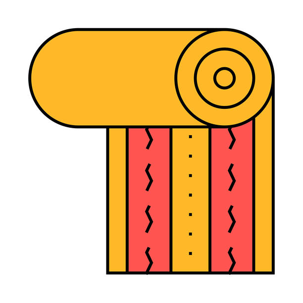 壁纸装修图标彩色插图图片下载