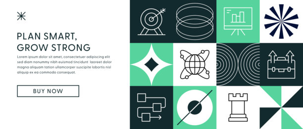 商业计划网页横幅设计图片下载