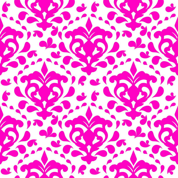 锦缎丝绸维多利亚巴洛克图案插画设计包裹，织物，丝绸，围巾古典豪华皇家复古，佩斯利元素装饰无缝质感壁纸图案非洲图片下载