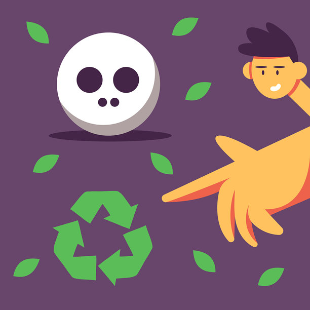 环保的万圣节。可持续的万圣节概念。图片下载