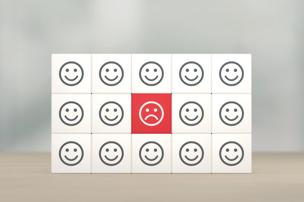 笑脸和不开心的脸图片下载