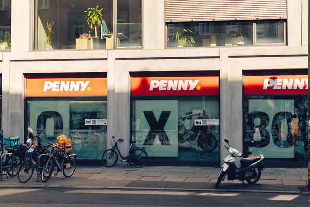 柏林Penny超市的照片。图片下载