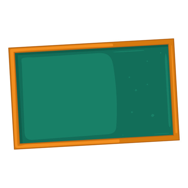 彩色黑板学校图标矢量图片下载