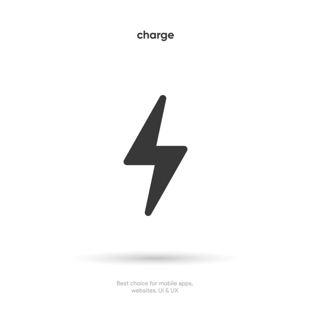 3d雷电矢量。闪光的标志。闪电图标按钮。电气信号。迅雷的象征。白色背景充电能源标志隔离ui ux移动应用程序网站。图片下载