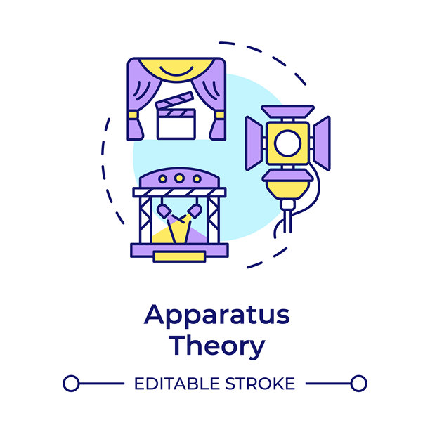 仪器理论多色概念图标图片下载