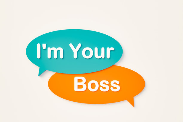 我是你的老板。网络言论泡沫。图片下载