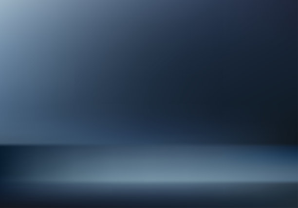 黑色和蓝色的工作室背景。在网站上销售产品的空间。矢量插图。图片下载