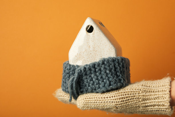 采暖季概念，为房屋提供热量图片下载