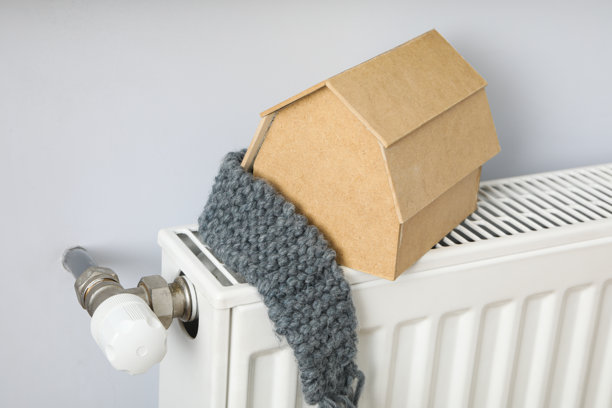 采暖季概念，为房屋提供热量图片下载