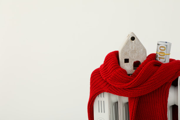 采暖季概念，为房屋提供热量图片下载