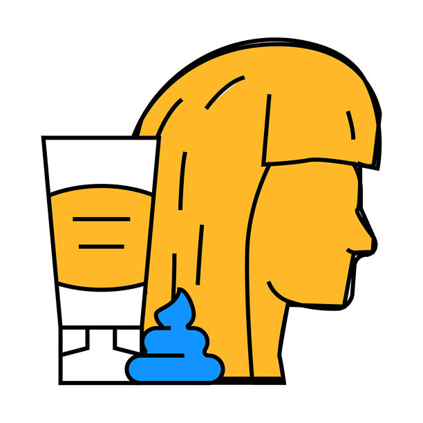 香脂，面膜或发胶包装图标颜色说明图片下载