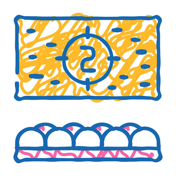 电影节活动图标涂鸦插图图片下载