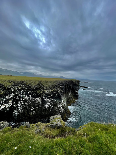 冰岛的旅游照片，典型的风景图片下载