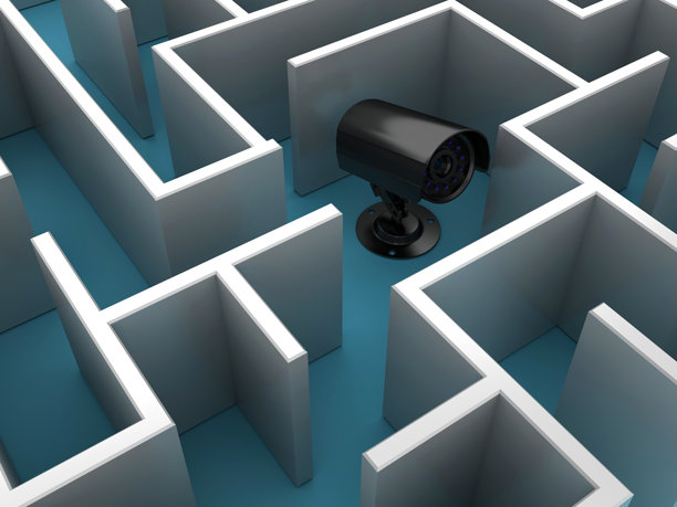 迷宫式安全摄像头图片下载