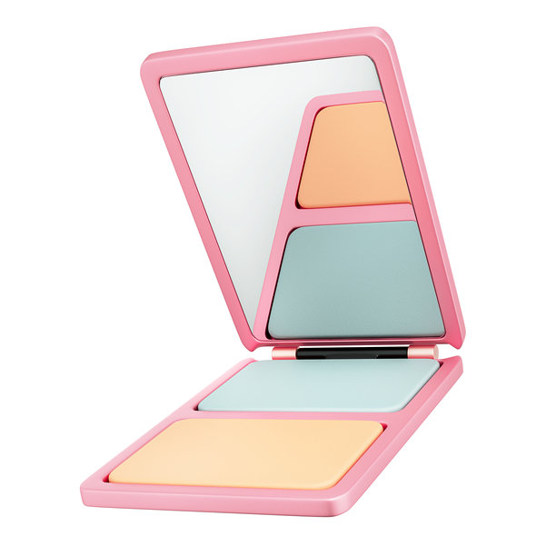 粉饼，粉饼，化妆美妆，3d插画图片下载