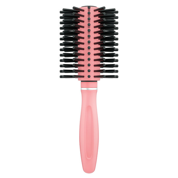 圆发刷，滚梳，美容和化妆品，3d插图图片下载