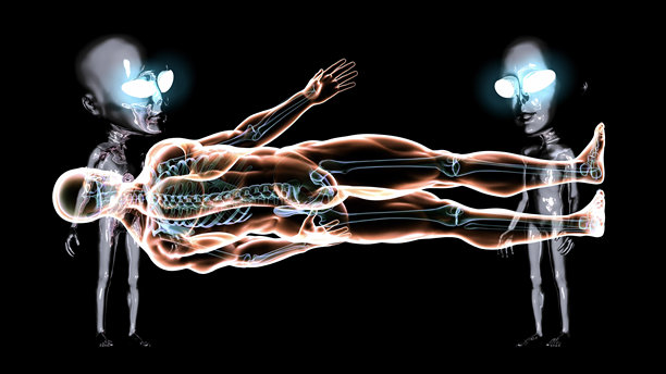 外星人研究人体解剖图片下载