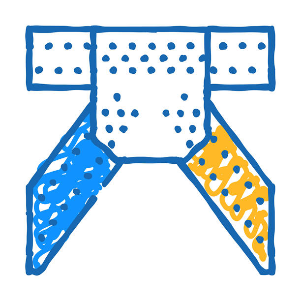 金属结构施工部分图标涂鸦说明图片下载