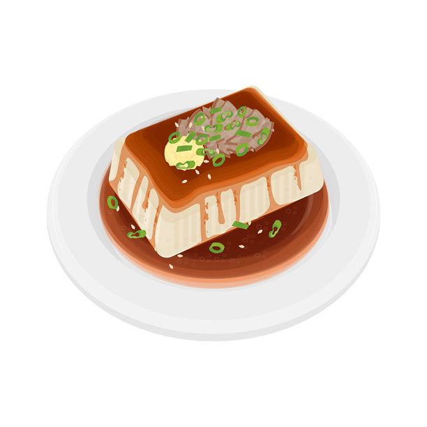 美味的冰豆腐图片下载