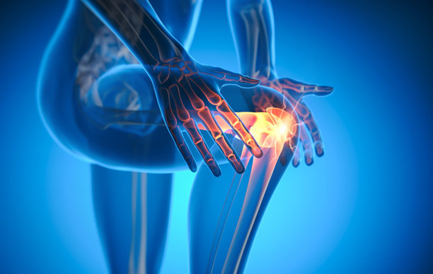 男子膝关节疼痛图片下载