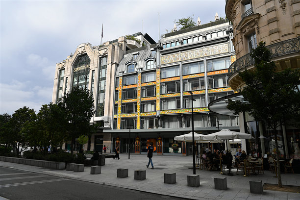 撒玛利亚百货公司，巴黎，法国。图片下载
