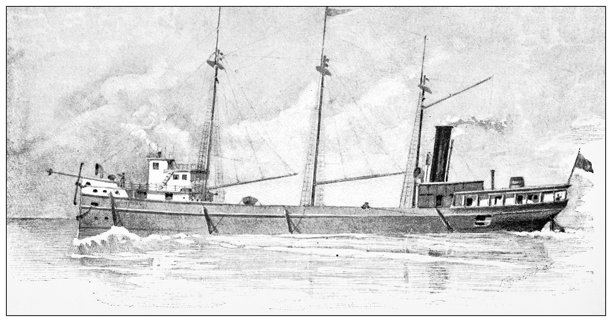 古董形象:船图片下载