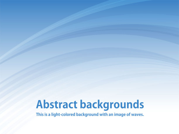 美丽流动的波浪线抽象背景蓝色图片下载